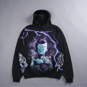 Darc Sport X Dragon Ball Z Frieza Hoodie Size Large Brand New Sold Out!